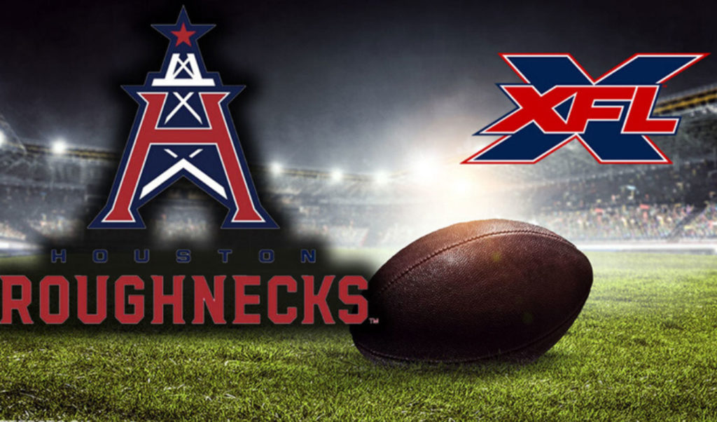 THE XFL ROUGHNECKS OPEN CAMP AT UNIVERSITY OF HOUSTON HCHSA Harris