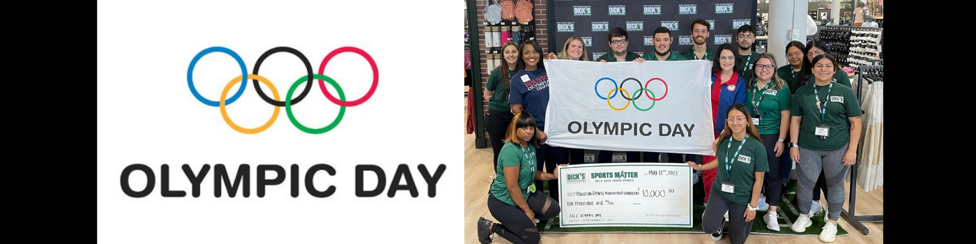 $10,000 Donation Made By Dick’s Sporting Goods Foundation To Olympic Day Programming In Houston & Harris County