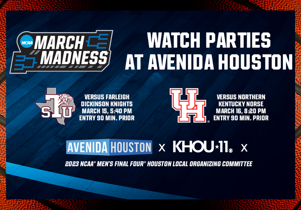 Houstonians Invited To Cheer On Local Universities During Select Tournament Games