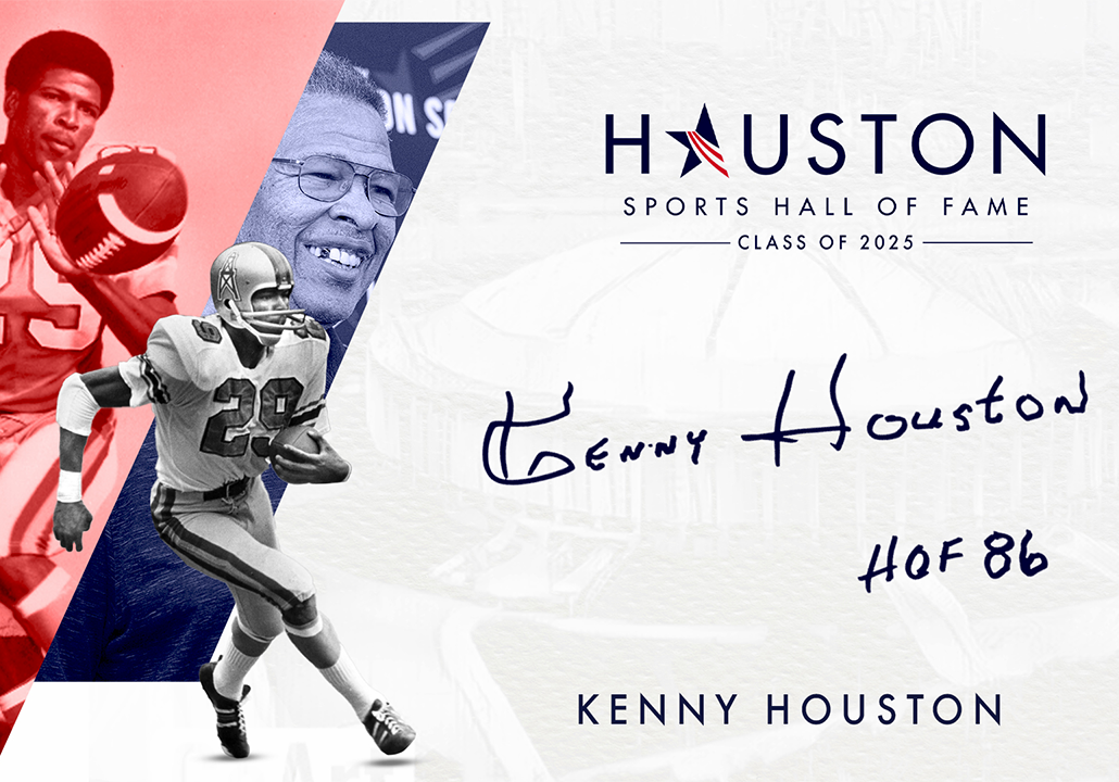 Kenny Houston Announced as 2025 Houston Sports Hall of Fame Inductee