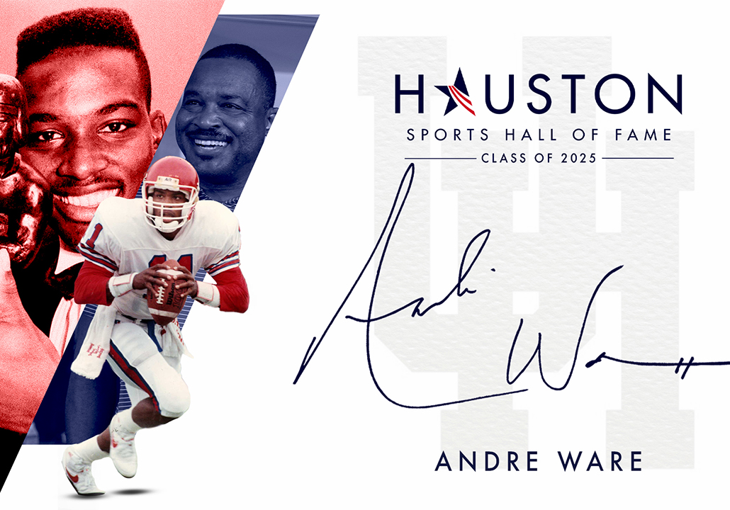 Andre Ware Announced as 2025 Houston Sports Hall of Fame Inductee